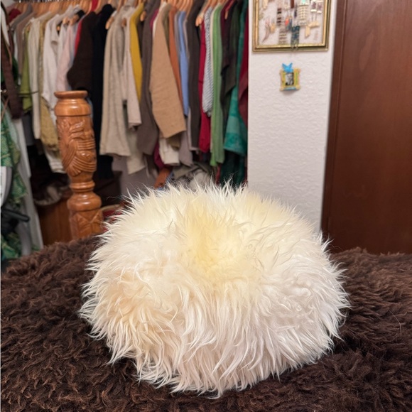 Ida and Moon Sheepskin/Shearling Orb Hat main image 6